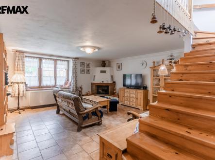 Obývací pokoj | Prodej - dům/vila, 271 m²