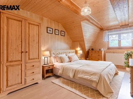 Ložnice vizualizace | Prodej - dům/vila, 271 m²