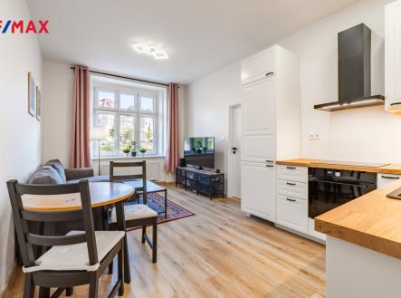 Obývací pokoj | Pronájem bytu, 3+kk, 61 m²