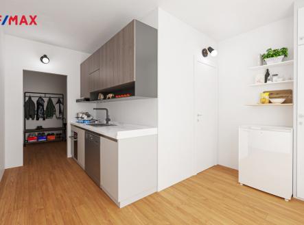 Vizualizace kuchyně | Prodej bytu, 2+1, 61 m²
