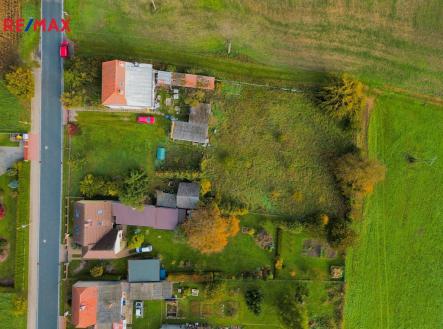Pohled z výšky | Prodej - pozemek pro bydlení, 1 000 m²