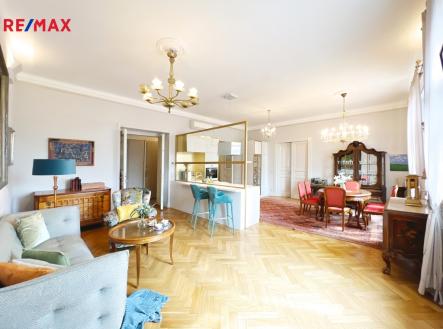 Tato nemovitost není jen o čtverečních metrech – je o prostoru, emocích, umění a výjimečnosti. | Prodej bytu, 3+kk, 125 m²