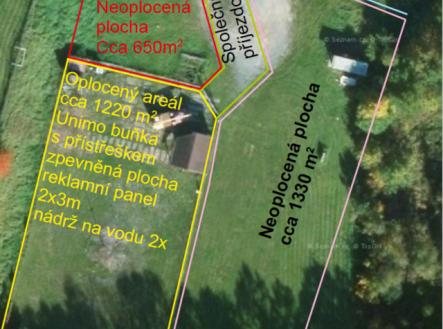 Pronájem - pozemek pro komerční výstavbu, 1 220 m² obrázek