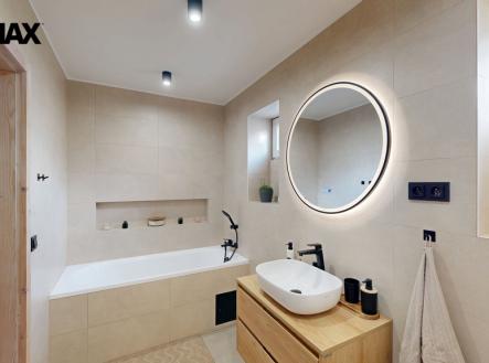 Koupelna v přízemí | Prodej - dům/vila, 194 m²