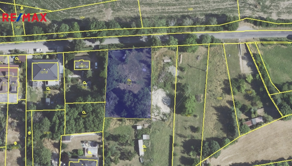 Hranice pozemku v mapě KN