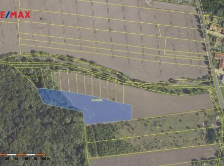 Ortomapa z Katastru | Prodej - pozemek, zemědělská půda, 3 949 m²