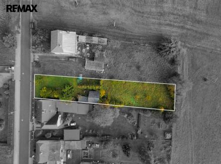 Obrys pozemku | Prodej - pozemek pro bydlení, 1 000 m²