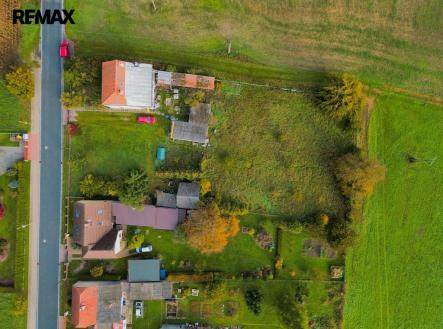 Pohled z výšky | Prodej - pozemek pro bydlení, 1 000 m²