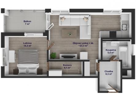 planek-obyvak-kk-maji-23-3-m-2-2.jpg | Prodej bytu, 2+kk, 62 m²