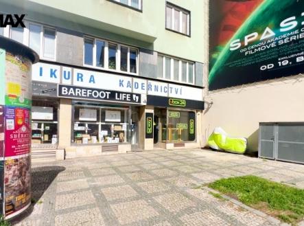 Díky jedinečné pozici domu zde můžete realizovat i předzahrádku s novými reklamními poutači. | Pronájem - obchodní prostor, 20 m²