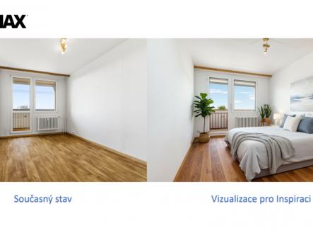 Pokoj 3 + vizualizace | Prodej bytu, 3+1, 67 m²