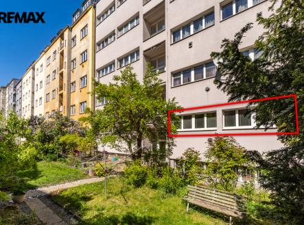Okna bytu do zahrady | Prodej bytu, 3+1, 103 m²