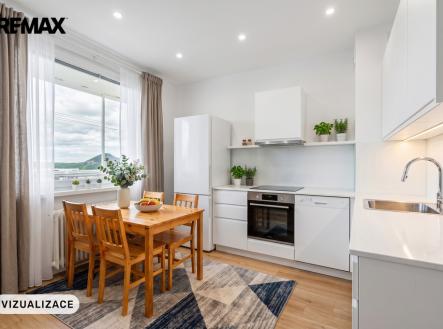 Vizualizace kuchyně | Prodej bytu, 3+1, 70 m²