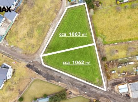 Plánované rozdělení pozemků | Prodej - pozemek pro komerční výstavbu, 1 063 m²