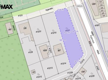 pzmk-2-rozmery.jpg | Prodej - pozemek pro bydlení, 922 m²