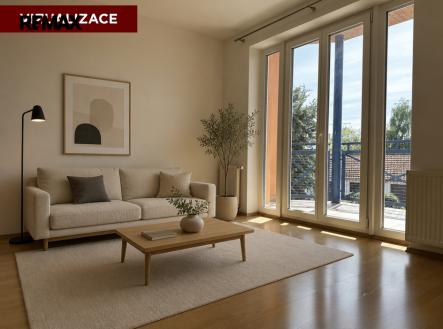 vizualizace-4.png | Pronájem bytu, 2+kk, 43 m²