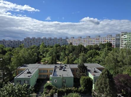 Výhled z bytu | Pronájem bytu, 2+kk, 46 m²