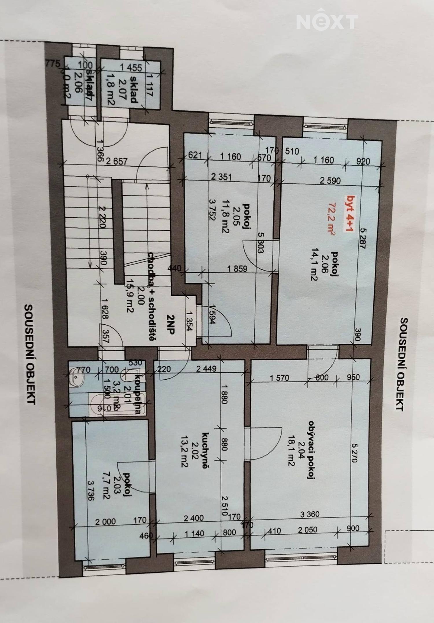 Prodej byt 4+1, 72㎡|Jihočeský kraj, České Budějovice, České Budějovice 5, I. Olbrachta 962/9, 37006