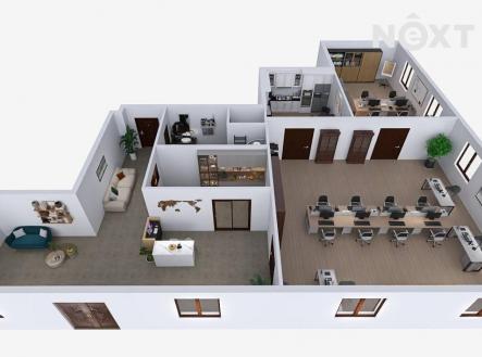 Pronájem - komerční objekt, obchodní centrum, 137 m²