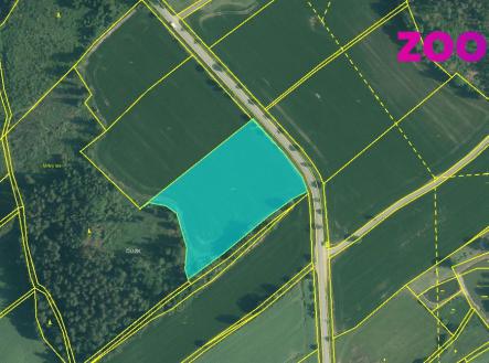Prodej - pozemek, zemědělská půda, 14 150 m²