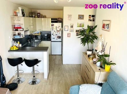 predelana-kuchyn-zeshora.jpeg | Pronájem bytu, 2+kk, 40 m²