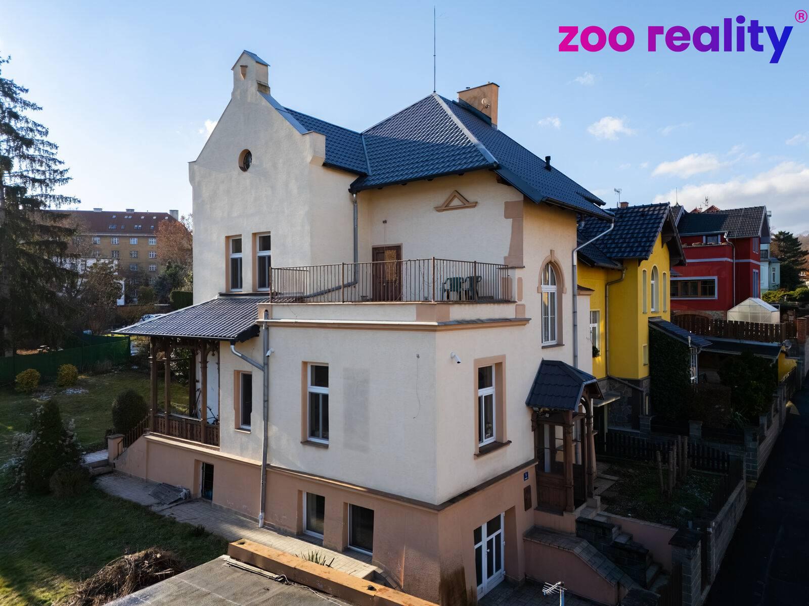 Prodej dům Vila, 355㎡|Ústecký kraj, Ústí nad Labem, Ústí nad Labem-město, Klíše, Brožíkova 133/1, 40