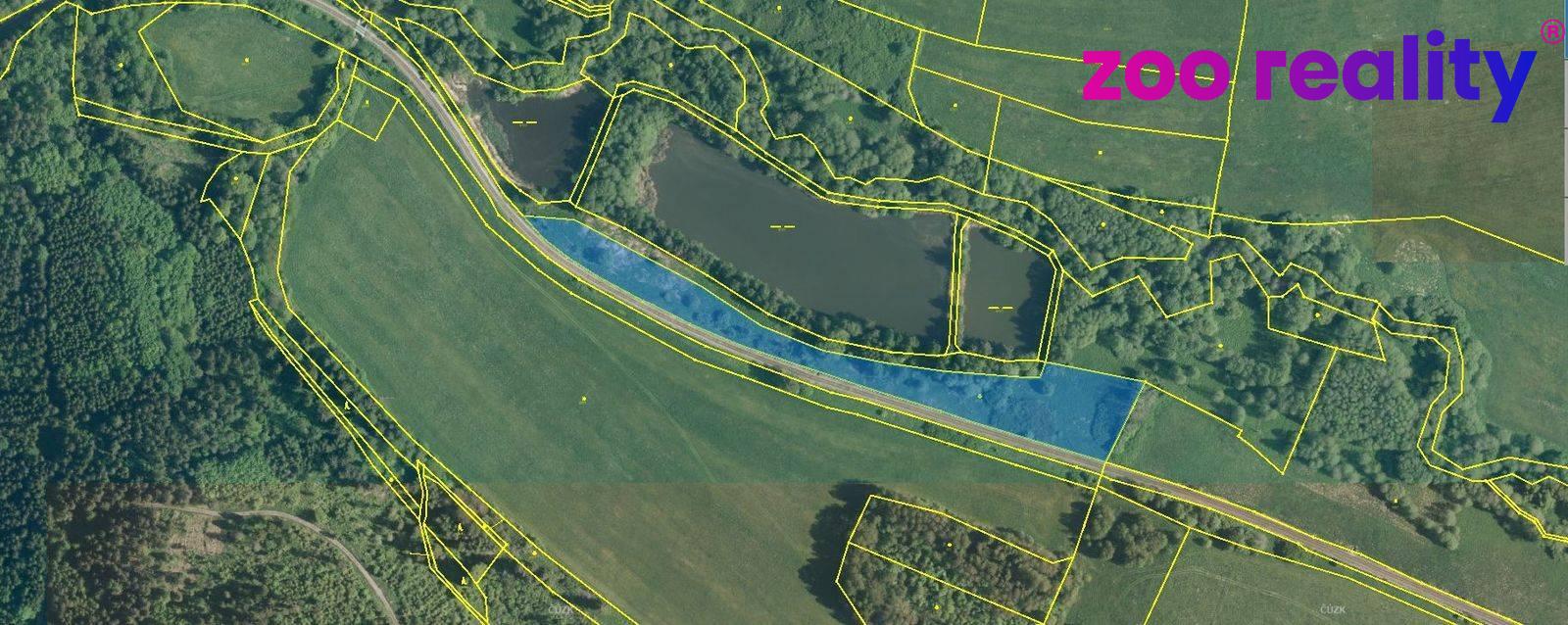 Prodej pozemek Louky, 11 151㎡|Český Krumlov, Jihočeský kraj, Kájov, Kladenské Rovné, 38101