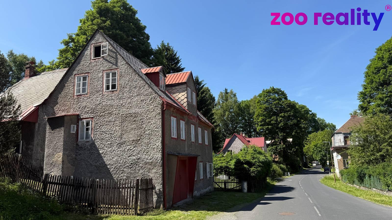 Prodej dům Chalupa, 200㎡|Ústecký kraj, Chomutov, Vejprty, Husova 6/52, 43191