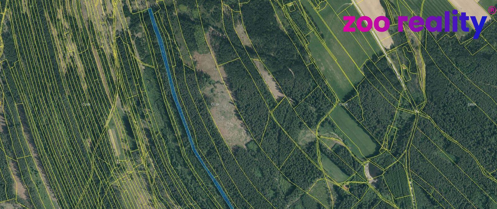 Prodej pozemek Lesy, 4 056㎡|Jindřichův Hradec, Jihočeský kraj, Deštná, 37825