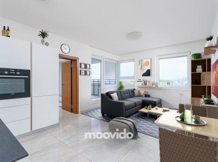 VizualizaceObyvak1 | Prodej bytu, 3+kk, 64 m²