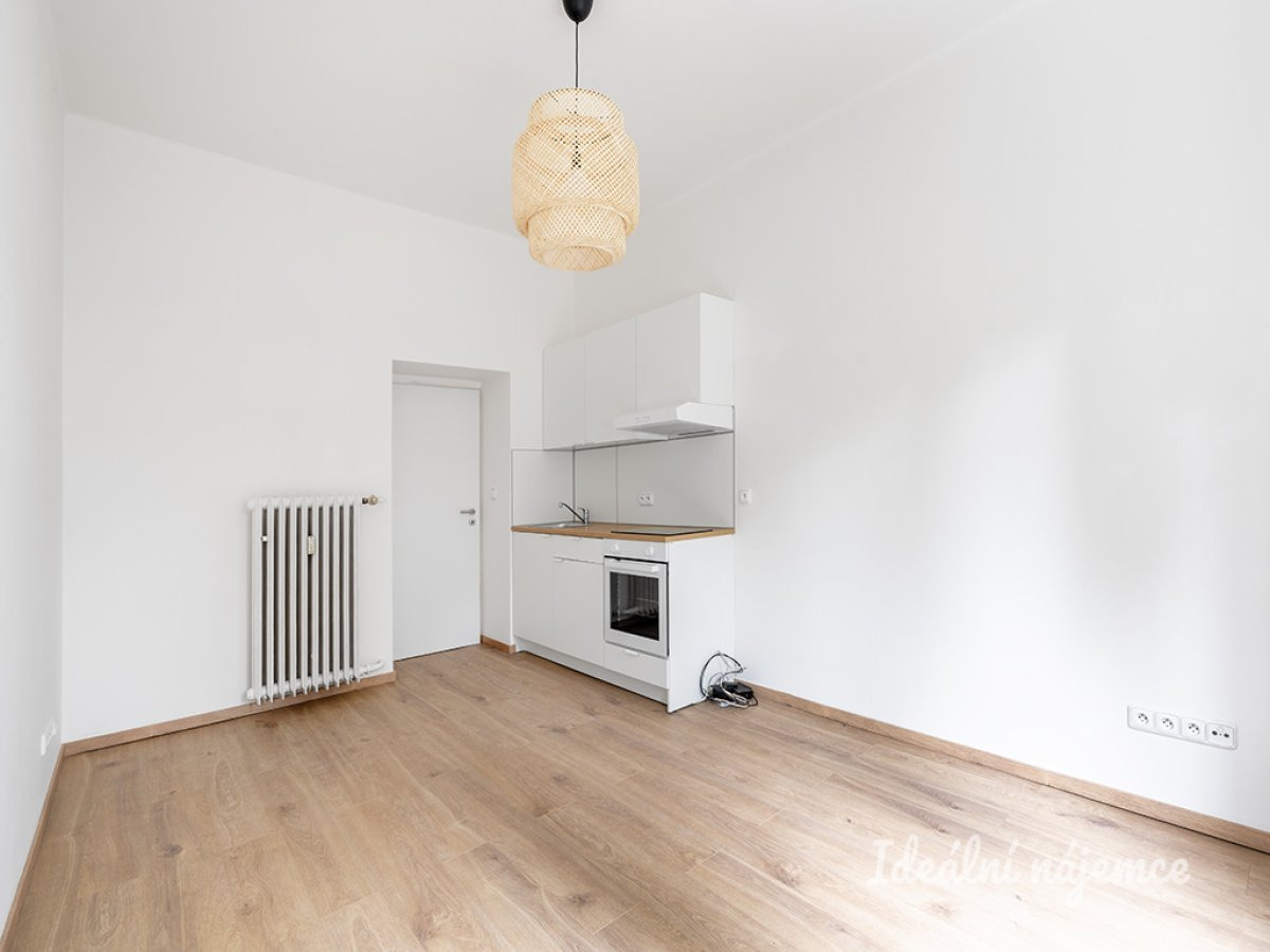 Pronájem bytu 1+kk Petrohradská, Praha - Vršovice, 15 800,- Praha 10