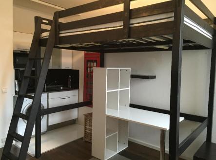 Pronájem bytu, 1+kk, 23 m²