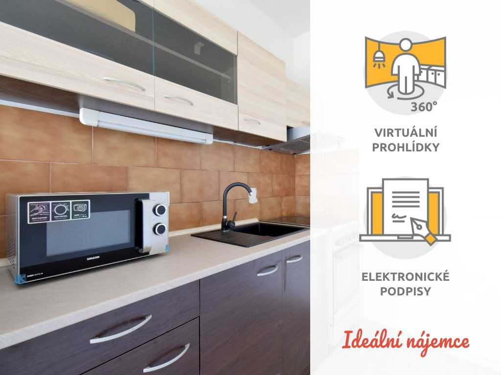 Pronájem bytu 2+kk, Pod Nemocnicí, Brno - Bohunice