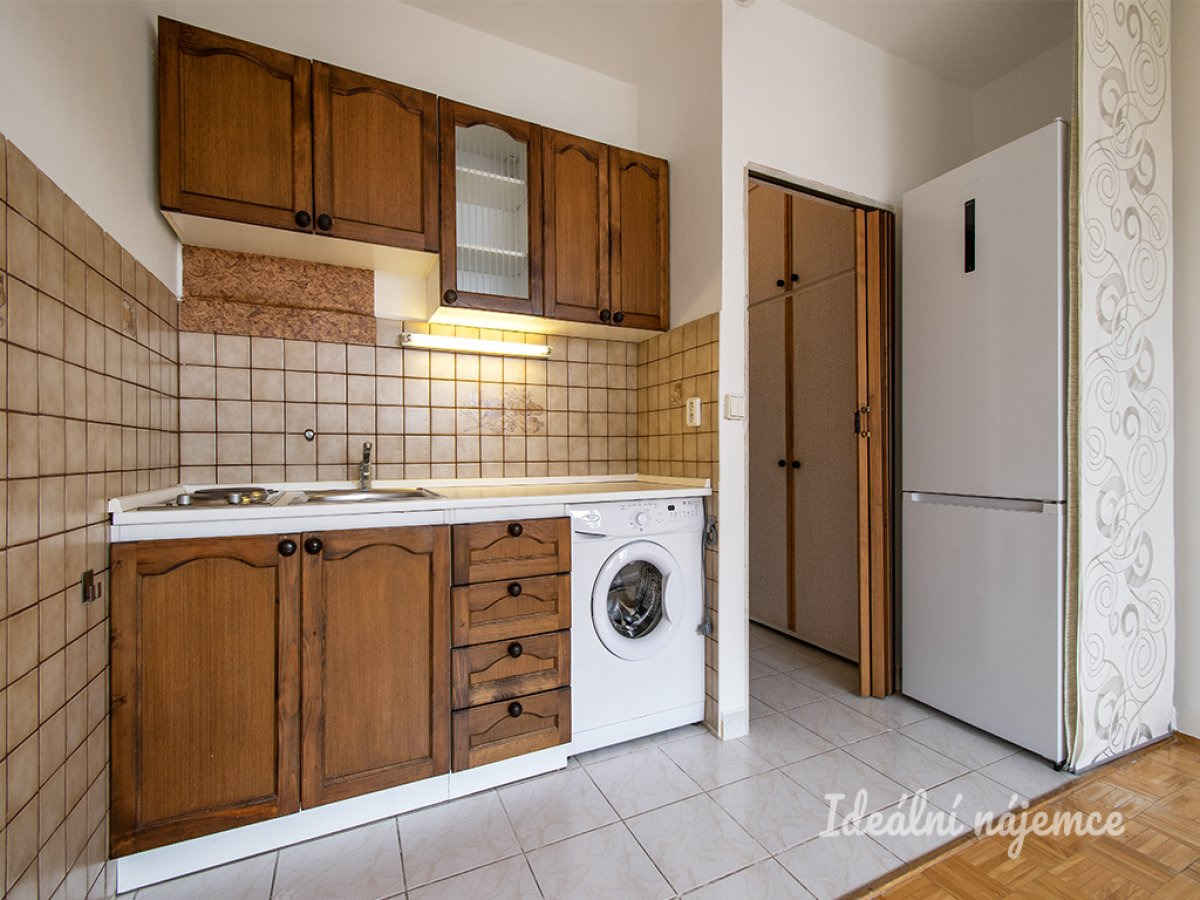 Pronájem bytu 1+kk, Jabloňová, Záběhlice, 15 000 Kč/měs, 24 m2