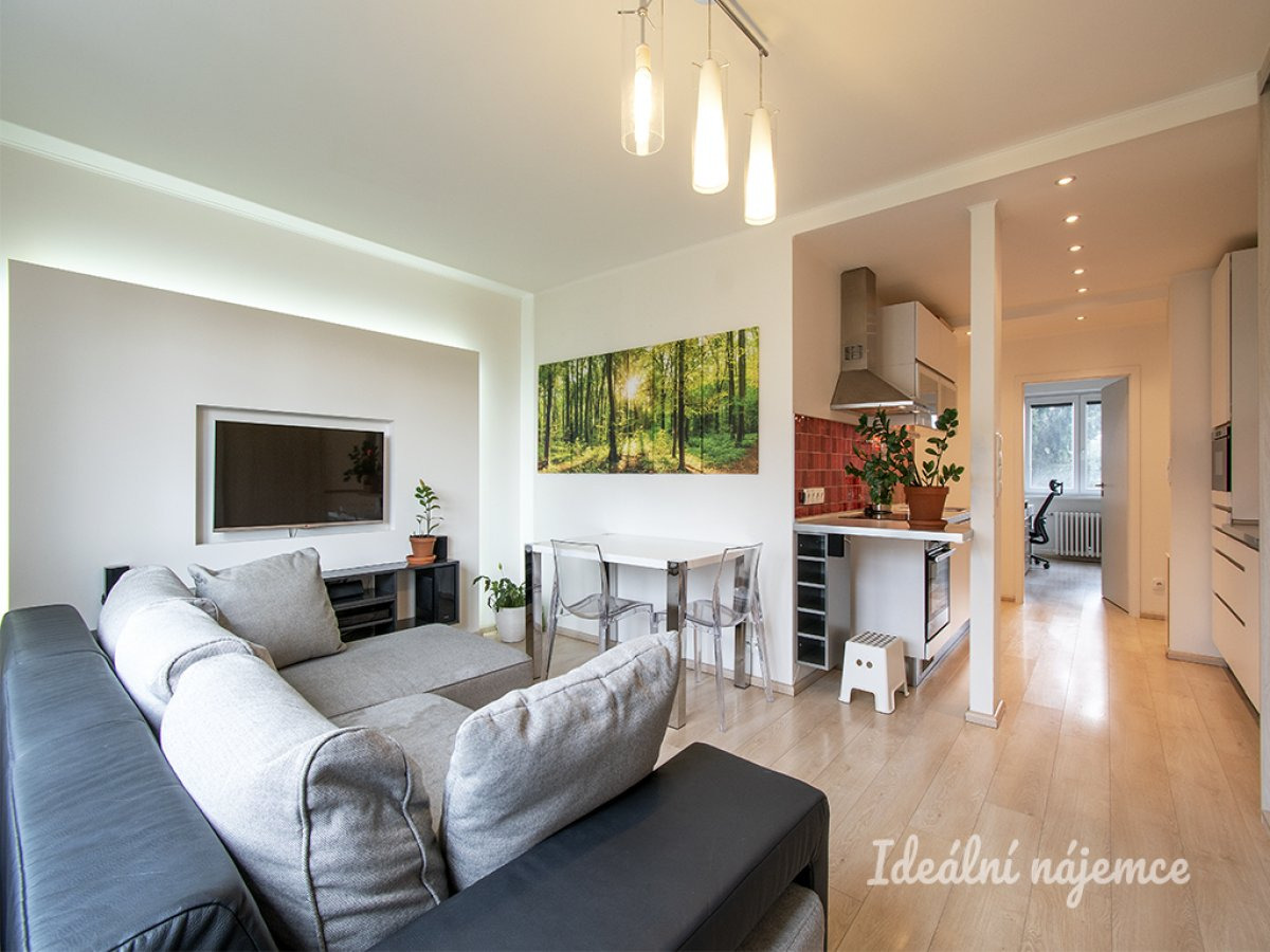 Pronájem bytu 3+kk, Nad Olšinami, Vinohrady, 24.500 Kč/měs 54 m2