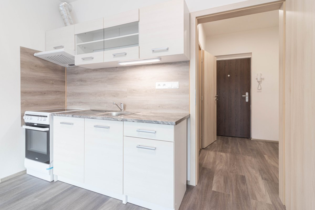 Pronájem bytu 1+kk, Wolkerova, Nová Ulice,  13 500 Kč/měs, 30 m2