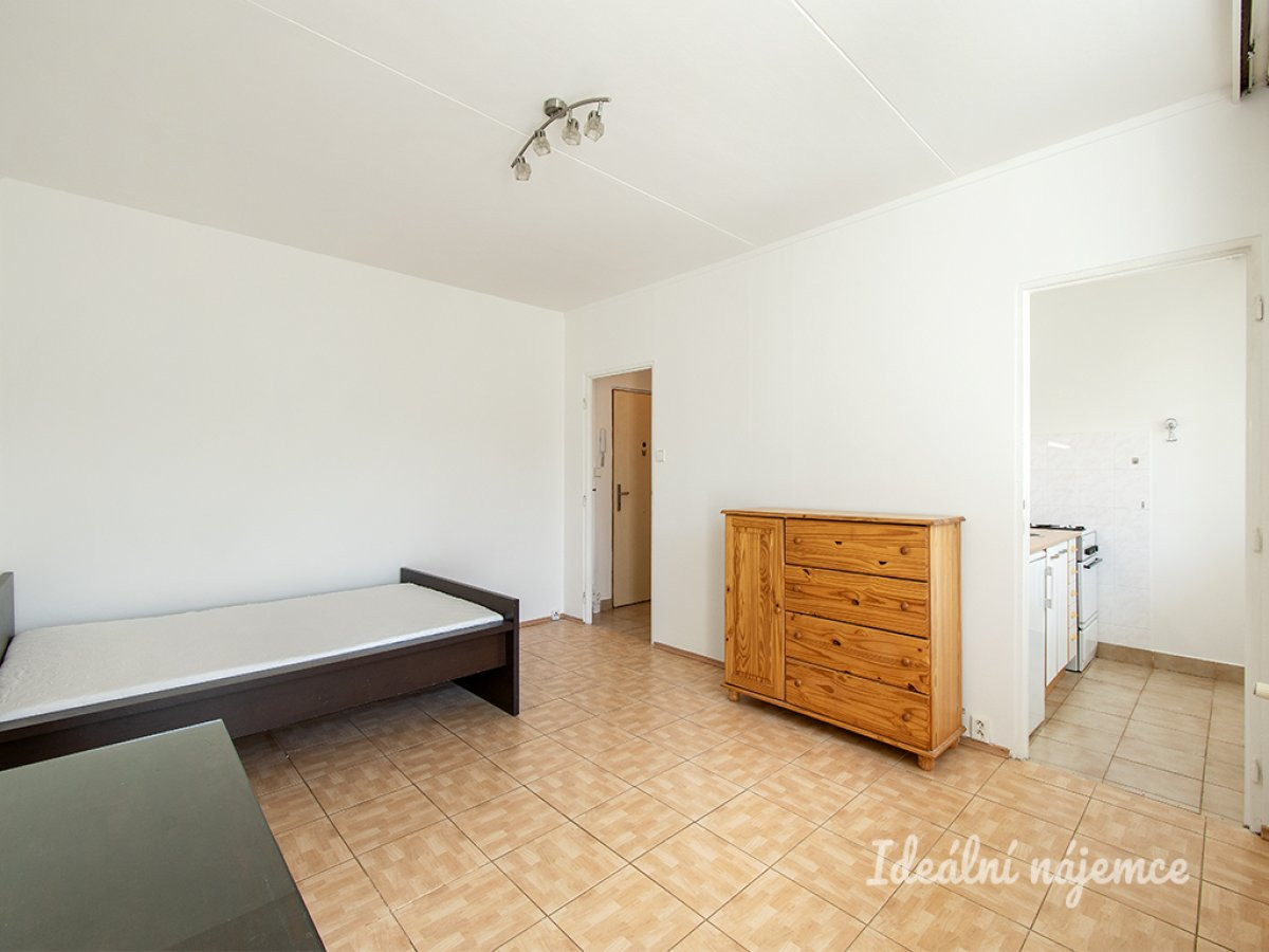 Pronájem bytu 1+kk, Hurbanova, Krč, 13500 Kč/měs, 26 m2