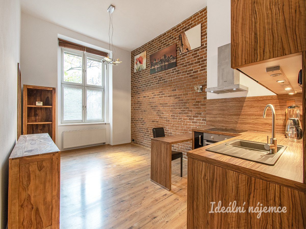 Pronájem bytu 2+kk, Přemyslovská, Žižkov, 25000 Kč/měs, 46 m2