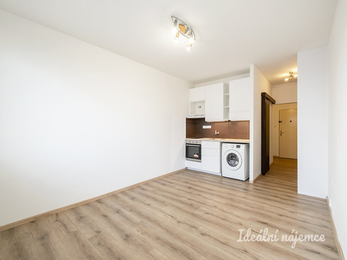 Pronájem bytu 1+kk, Jabloňová, Záběhlice, 16000 Kč/měs, 27 m2