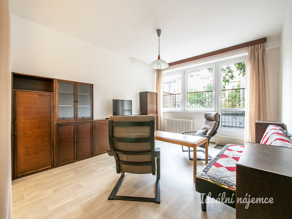 Pronájem bytu 2+kk, Vinohradská, Vinohrady, 20.500 Kč/měs, 44 m2
