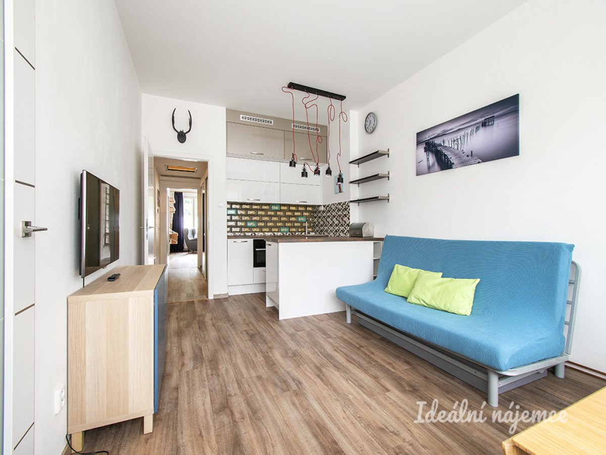 Pronájem bytu 2+kk, Křižíkova, Karlín, 23500  Kč/měs, 49 m2