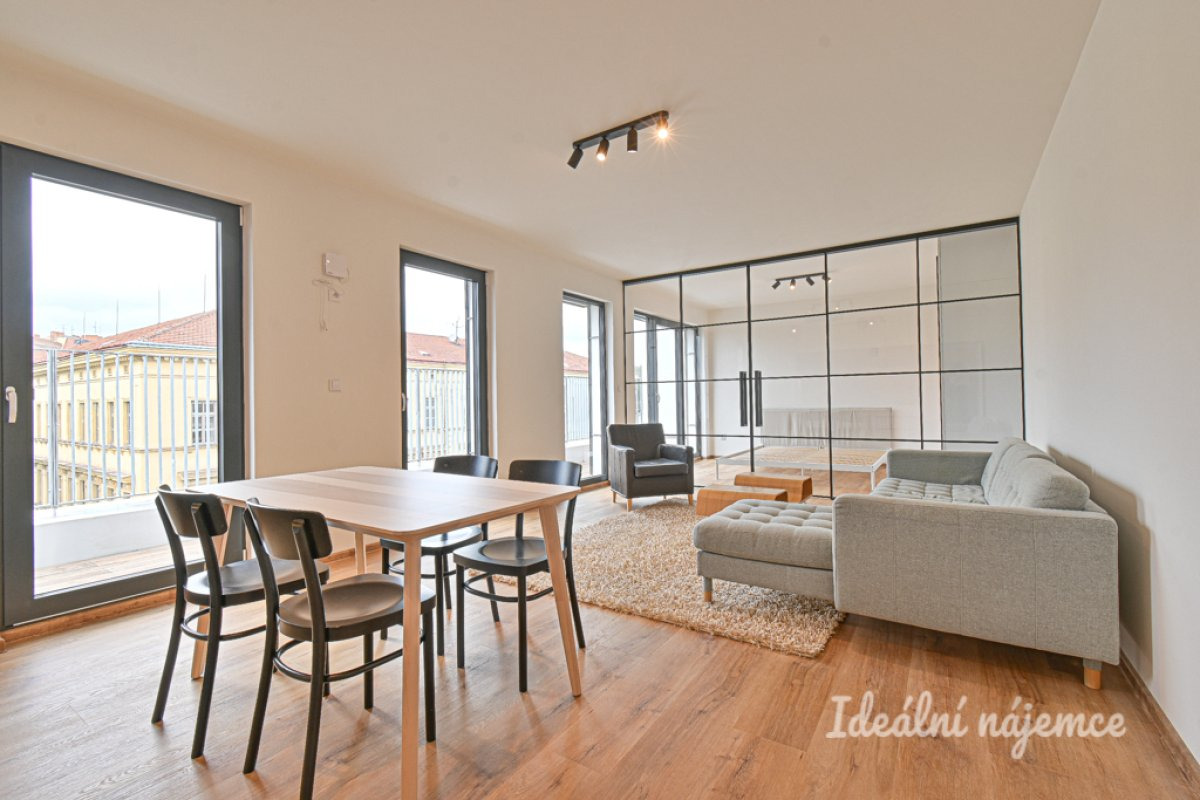 Pronájem bytu 2+kk vč. park. stání ve vnitrobloku, Auerswaldova, Zábrdovice, 20 900 Kč/měs, 47 m2