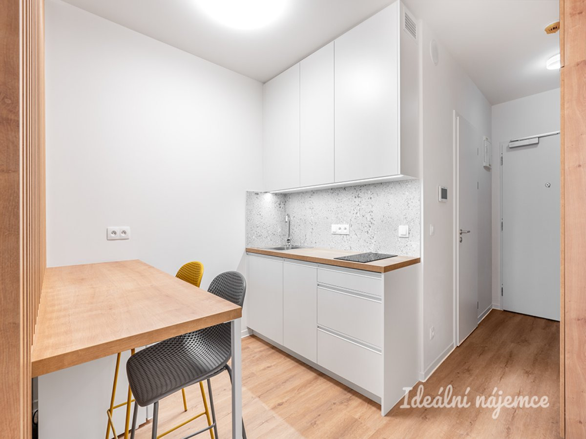 Pronájem bytu 1+kk, Na Větrníku, Břevnov, 15000Kč/měs, 27 m2