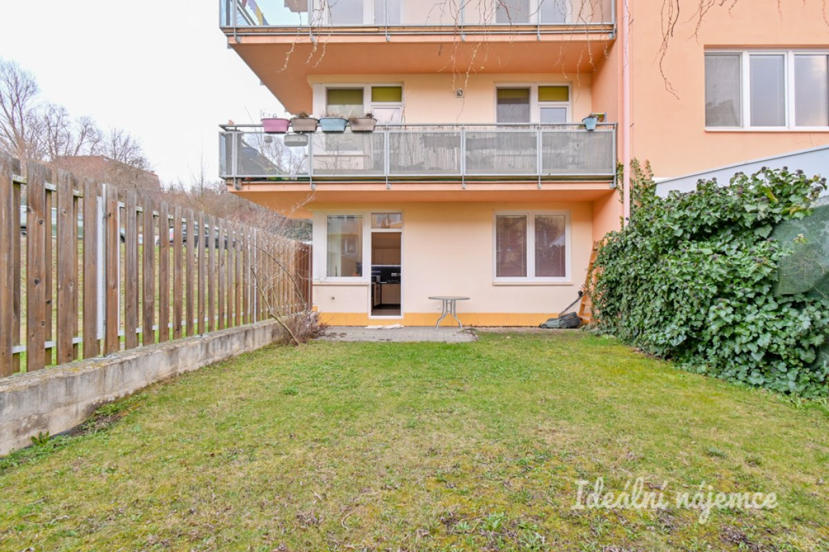 Pronájem bytu 2+kk se zahradou, Hrázka, Medlánky, 20 000 Kč/měs, 45 m2