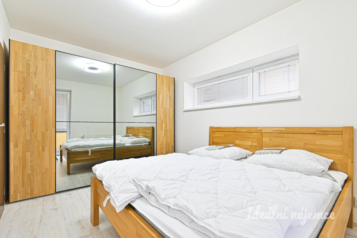 Pronájem bytu 2+kk s terasou, Žabí, Žebětín, 19900 Kč/měs, 44 m2