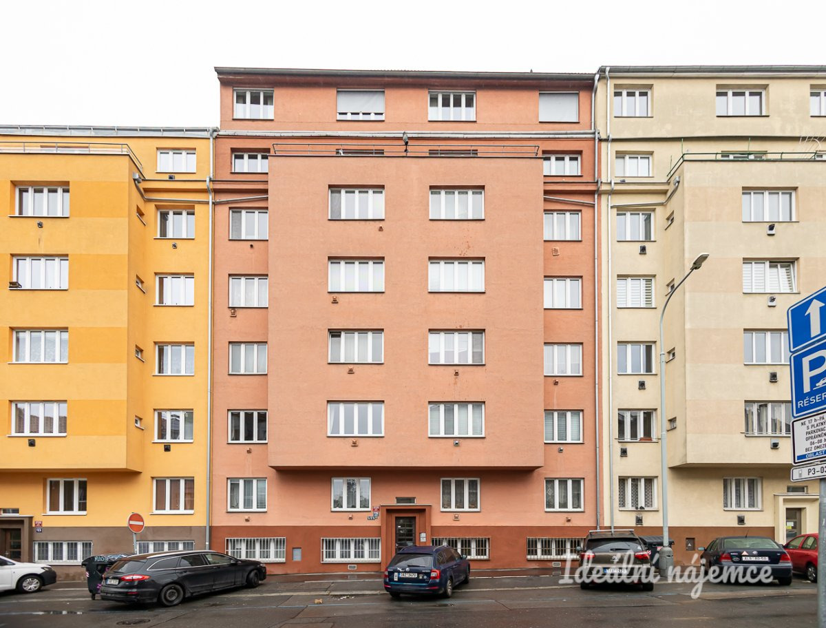 Pronájem bytu 2+kk, Jeseniova, Žižkov, 21900 Kč/měs, 41 m2