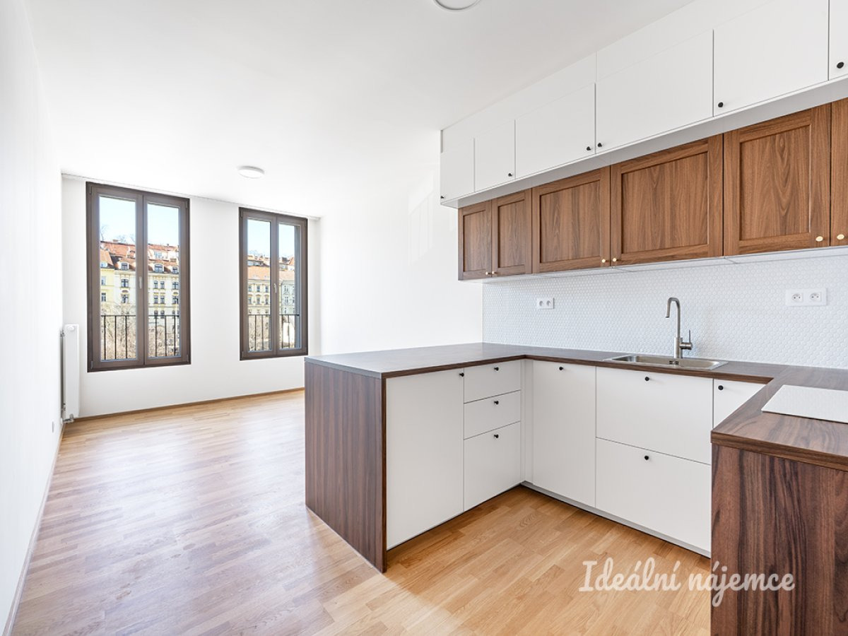 Pronájem bytu 1+kk, Vackové, Smíchov, 18500 Kč/měs, 32 m2