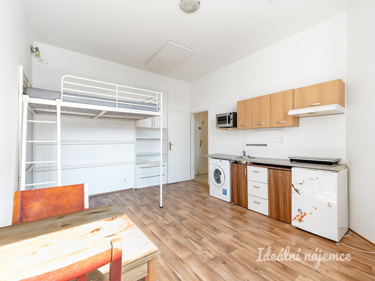 Pronájem bytu 1+kk, Orelská, Vršovice, 25 m2, 13.900CZK