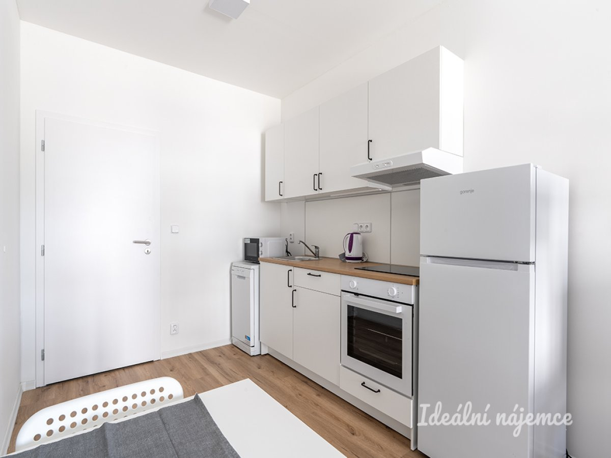 Pronájem bytu 1+kk, Za černým mostem, Kyje,  15 900Kč/měs, 25 m2