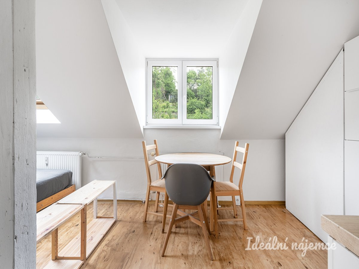 Pronájem bytu 1+kk, Holečkova, Smíchov, 16900 Kč/měs, 35 m2